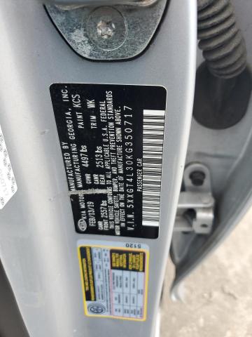 2019 Kia Optima Lx VIN: 5XXGT4L30KG350717 Lot: 55318694