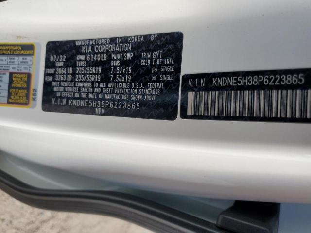 2023 Kia Carnival Sx VIN: KNDNE5H38P6223865 Lot: 55954064