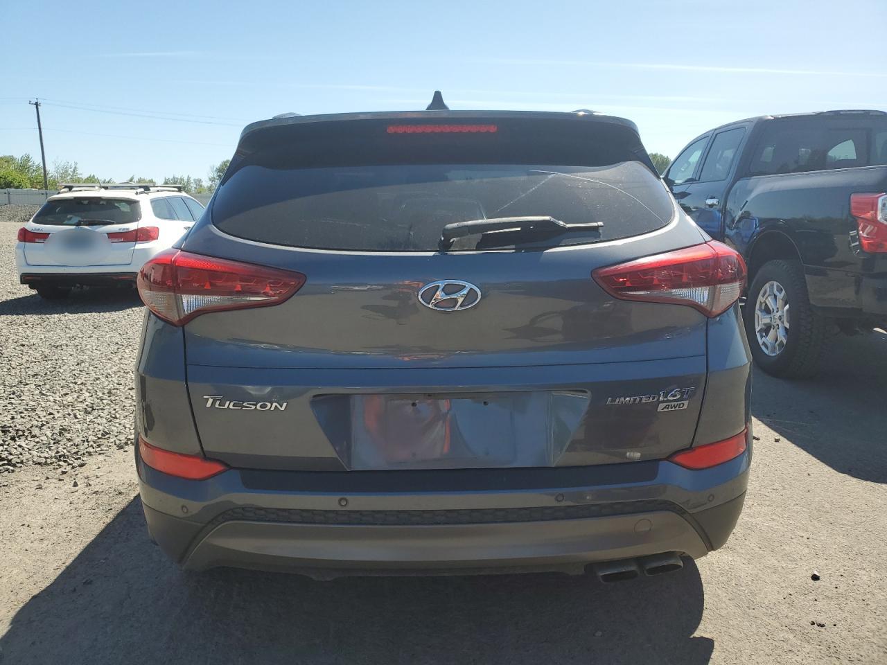 2016 Hyundai Tucson Limited vin: KM8J3CA29GU071337