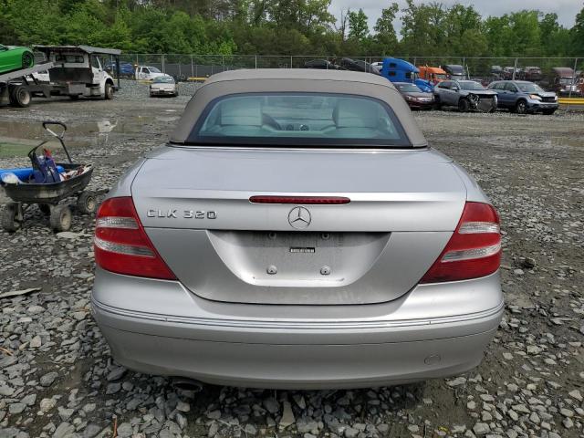 2004 Mercedes-Benz Clk 320 VIN: WDBTK65G34T024618 Lot: 53131064