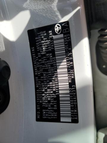 2014 Toyota Corolla L VIN: 5YFBURHE2EP140856 Lot: 54905194