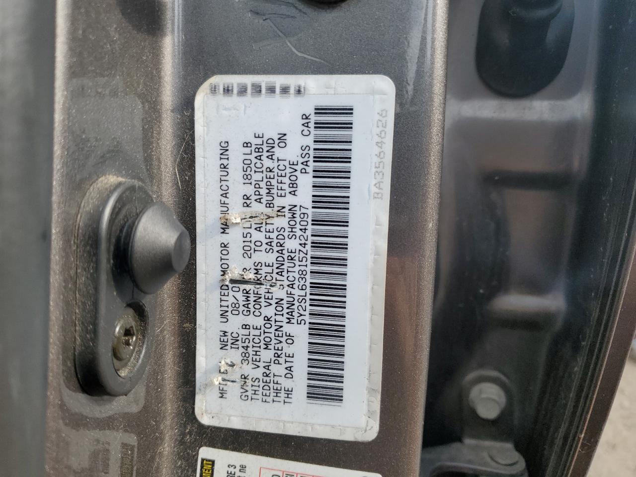 5Y2SL63815Z424097 2005 Pontiac Vibe