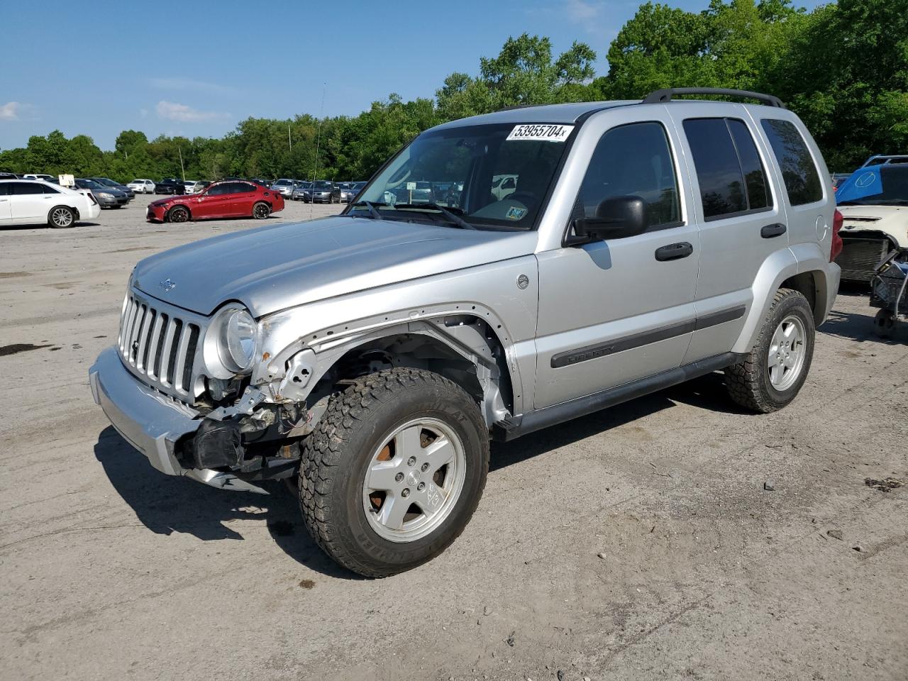 1J4GL48K67W709004 2007 Jeep Liberty Sport