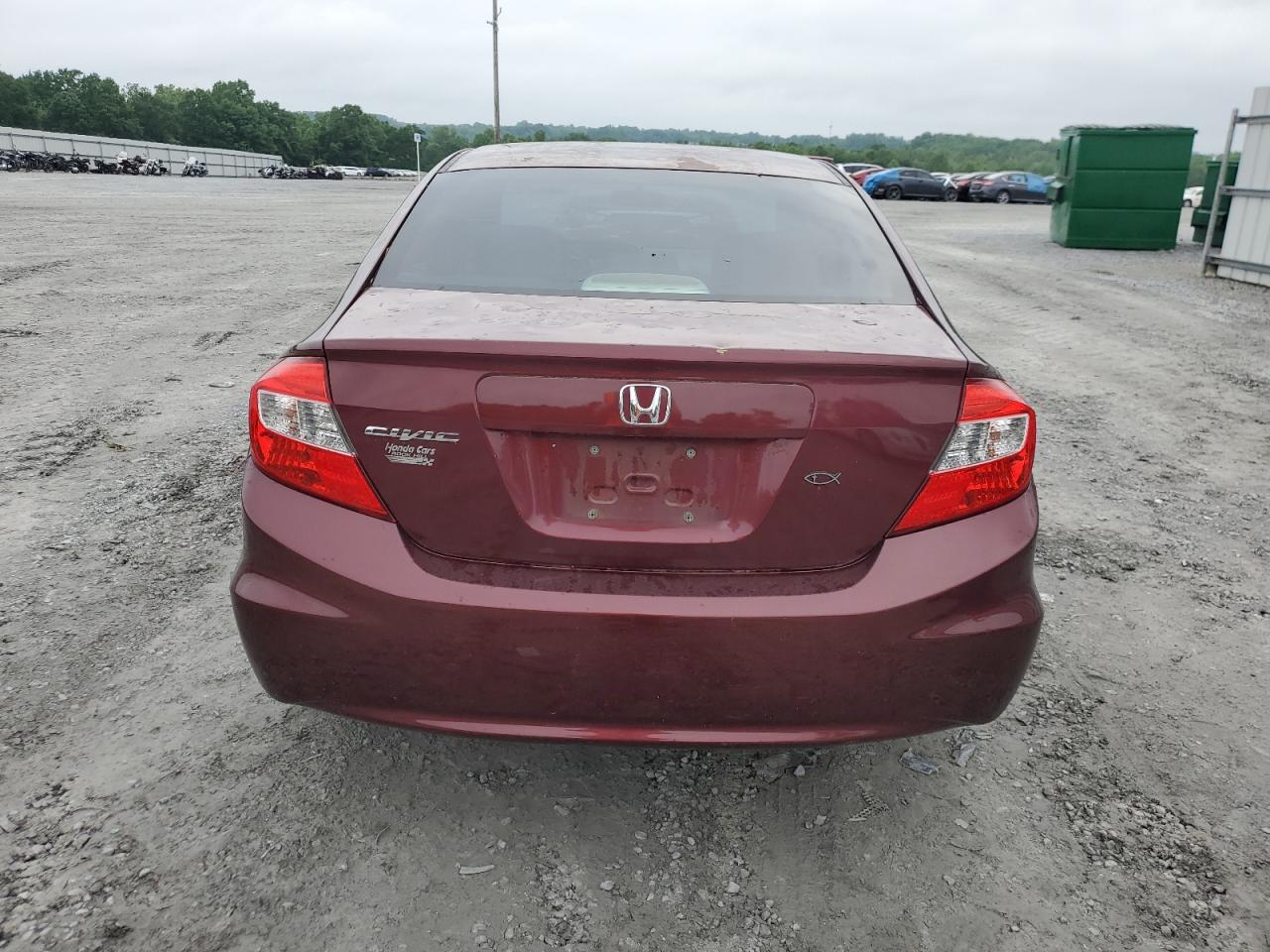 2HGFB2F89CH572411 2012 Honda Civic Ex