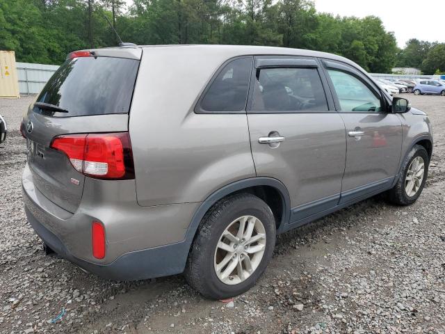 Vin: 5xykt3a69fg660805, lot: 54186544, kia sorento lx 20153