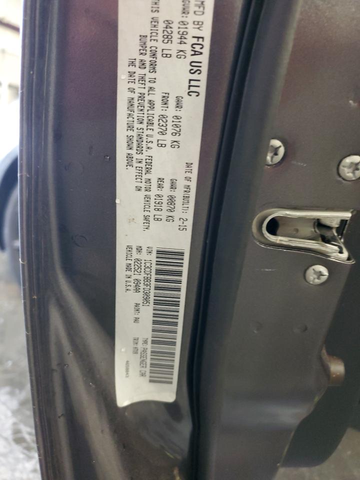 1C3CDFBB3FD309051 2015 Dodge Dart Sxt