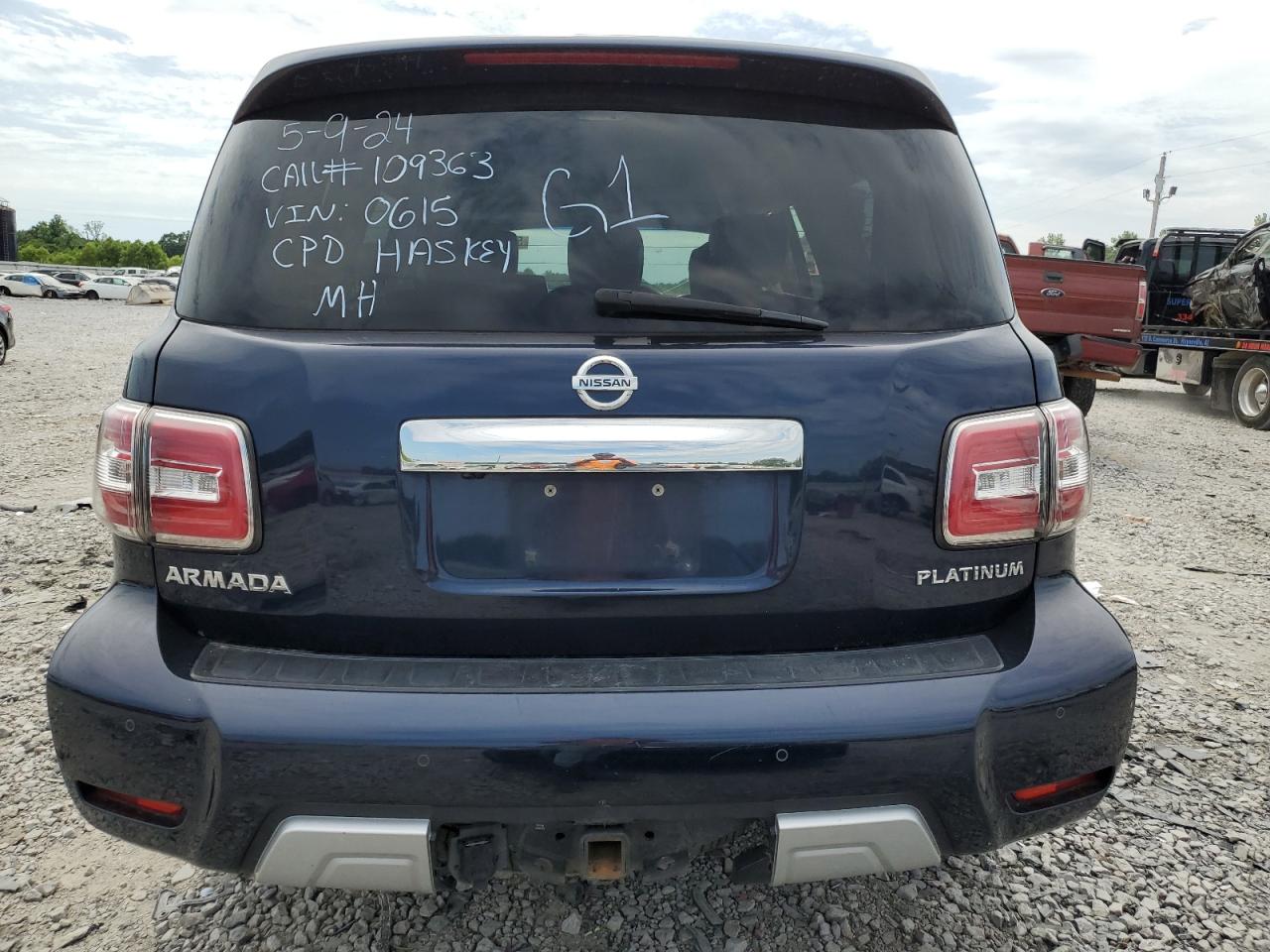 JN8AY2ND2H9000615 2017 Nissan Armada Sv