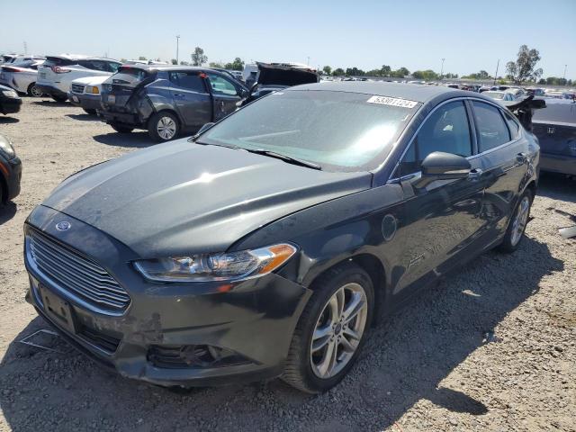 Lot #2535810774 2015 FORD FUSION TIT salvage car