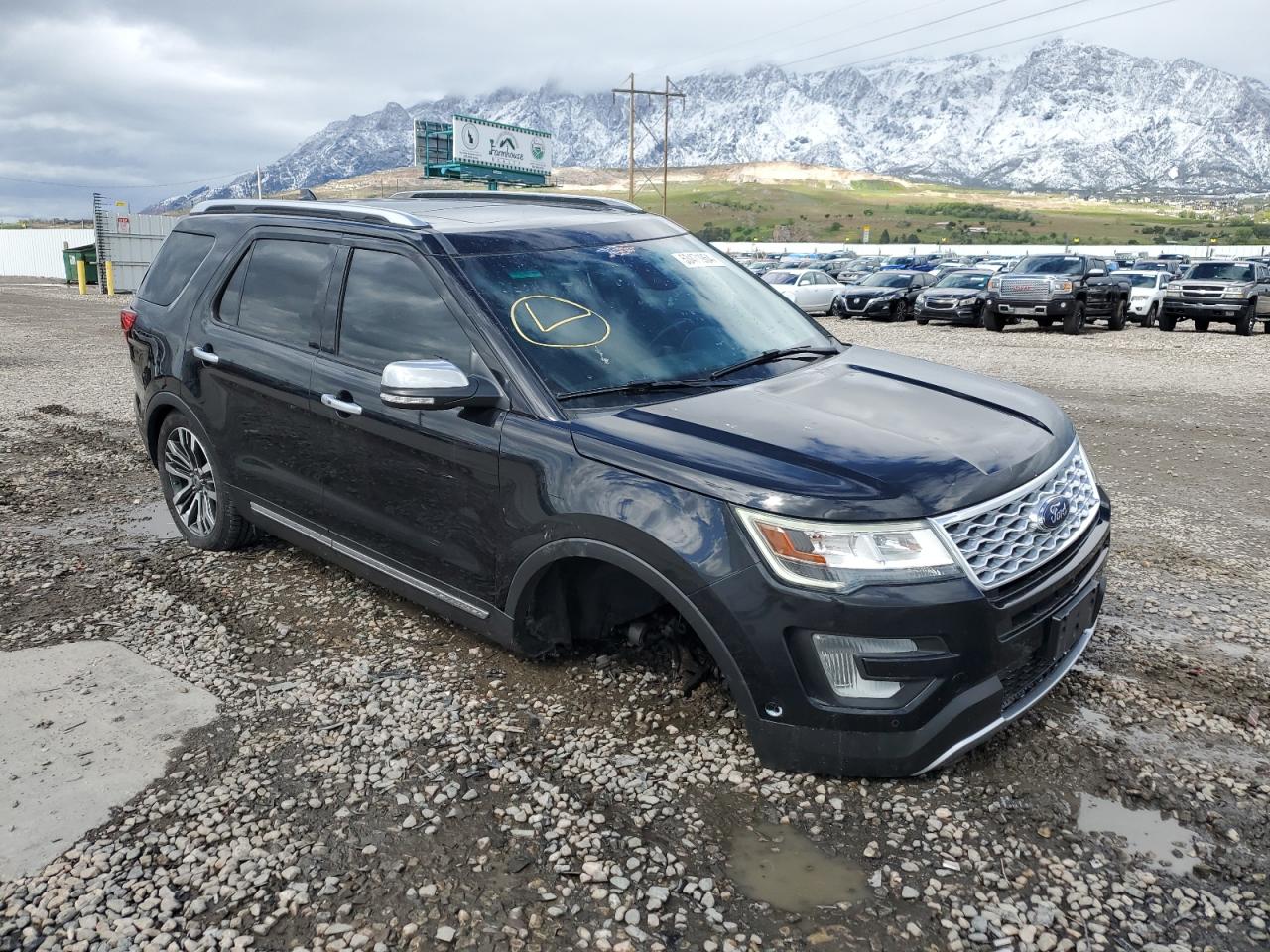 1FM5K8HT4GGD35062 2016 Ford Explorer Platinum