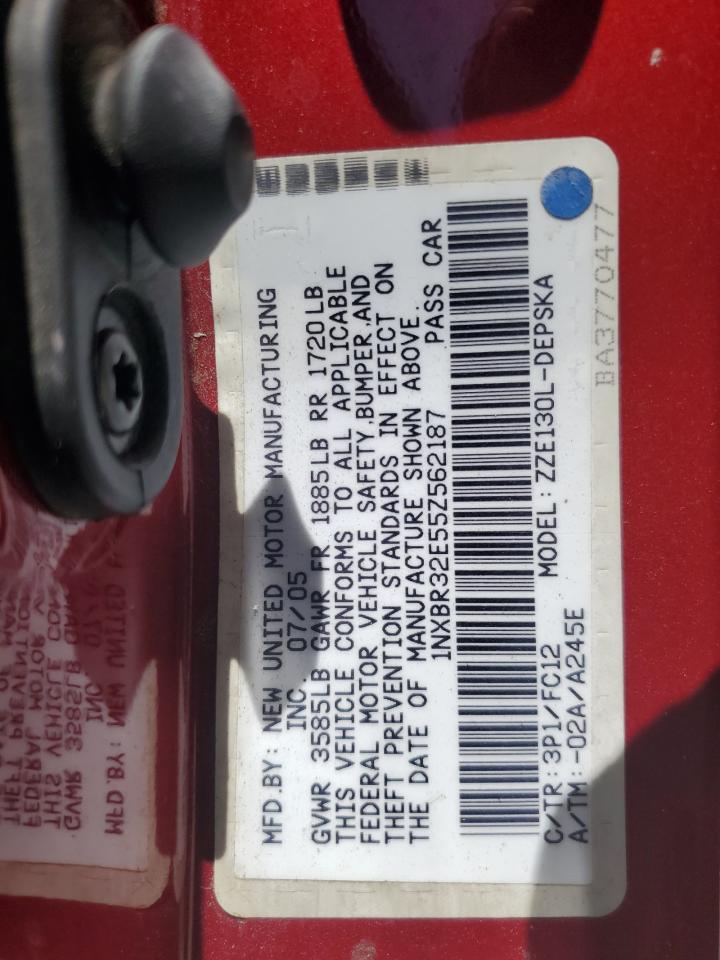 1NXBR32E55Z562187 2005 Toyota Corolla Ce