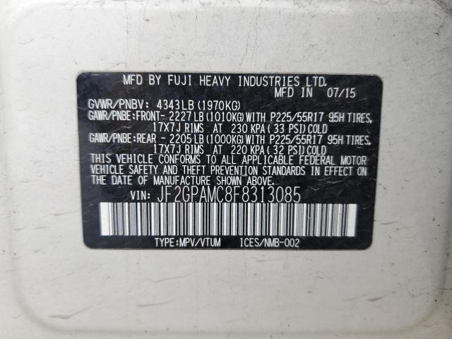 2015 Subaru Xv Crosstrek 2.0 Limited VIN: JF2GPAMC8F8313085 Lot: 55380294