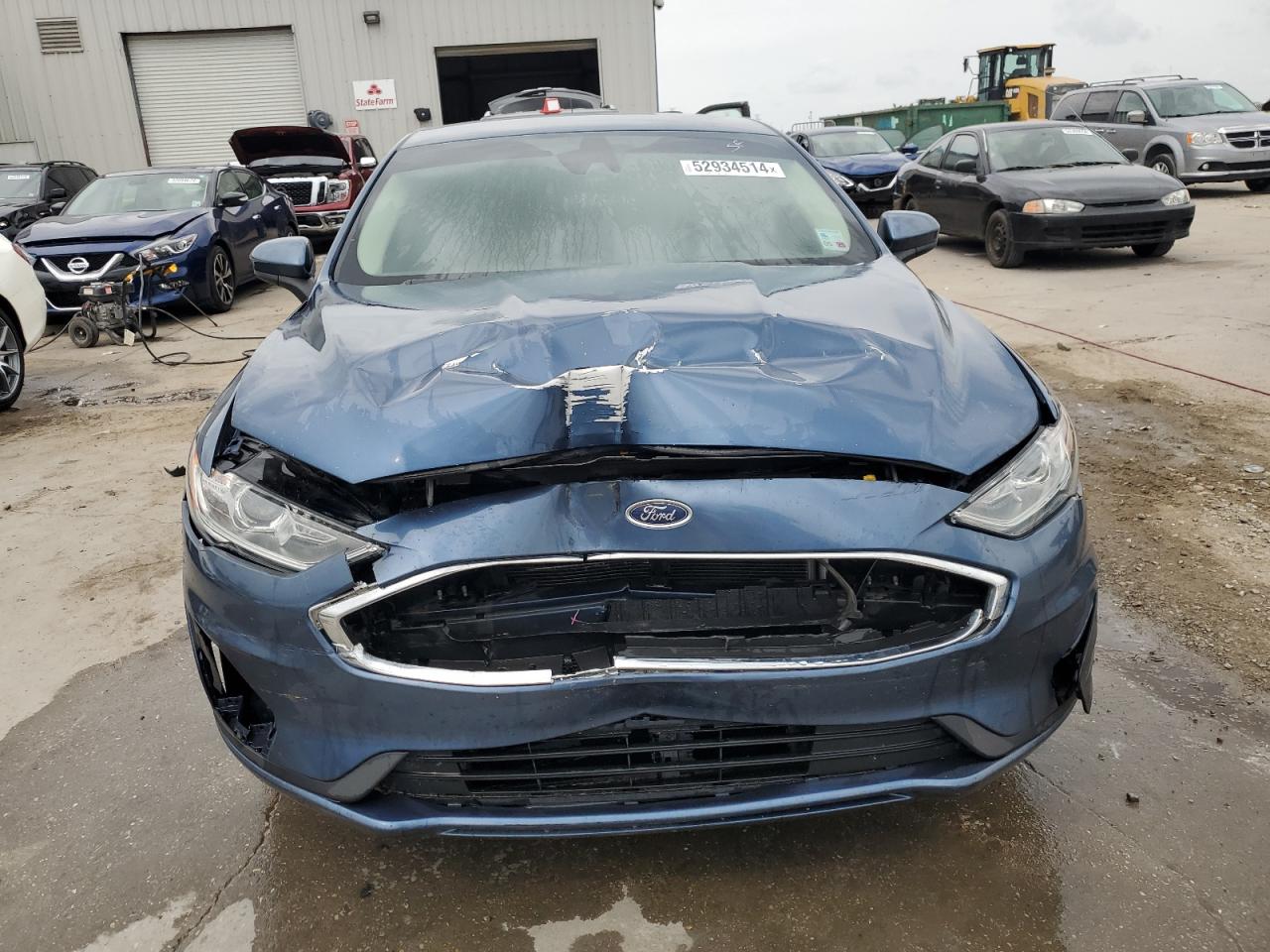 2019 Ford Fusion S vin: 3FA6P0G71KR213394