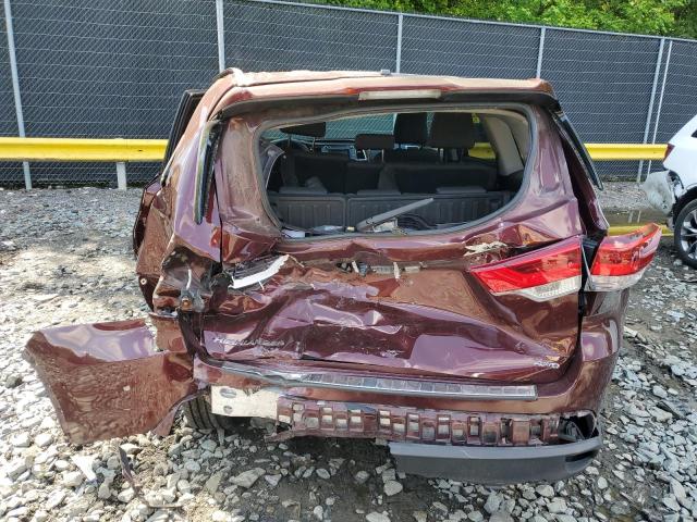 VIN 5TDBZRFH1KS979785 2019 Toyota Highlander, LE no.6