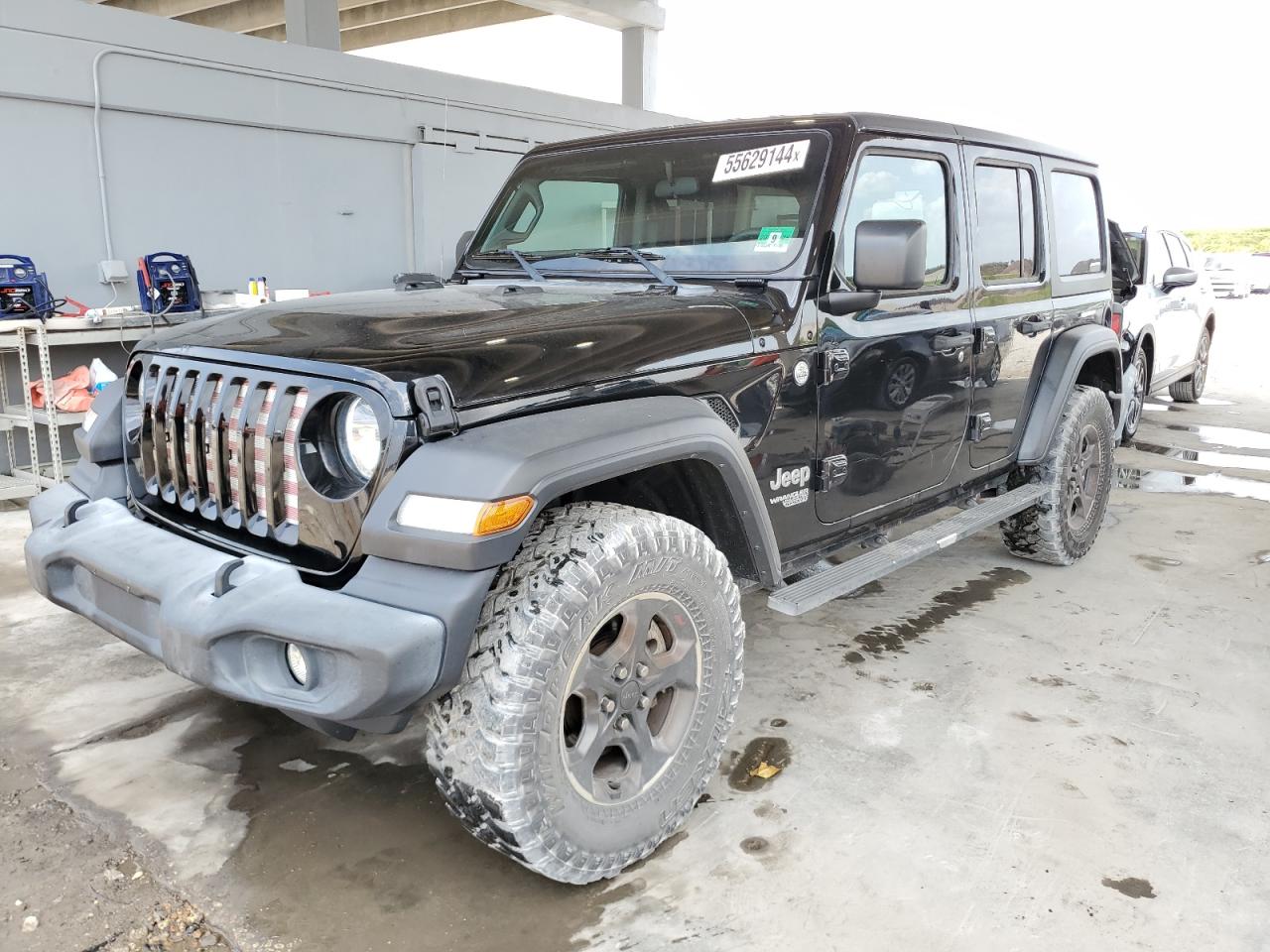 2018 Jeep Wrangler Unlimited Sport vin: 1C4HJXDN5JW289339