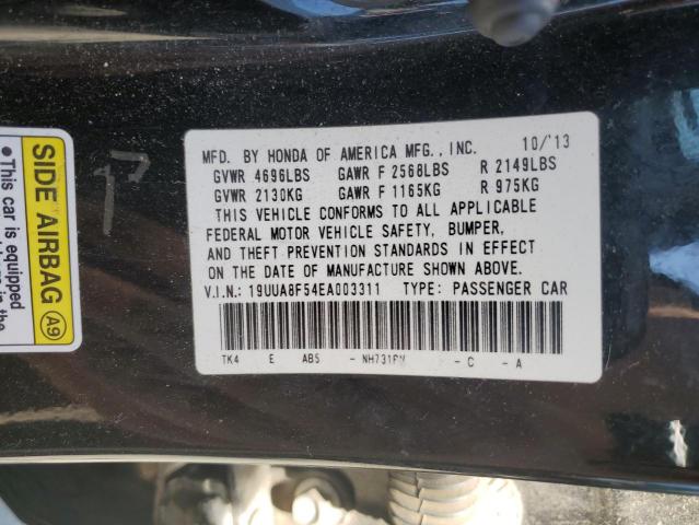 2014 Acura Tl Tech VIN: 19UUA8F54EA003311 Lot: 53908584