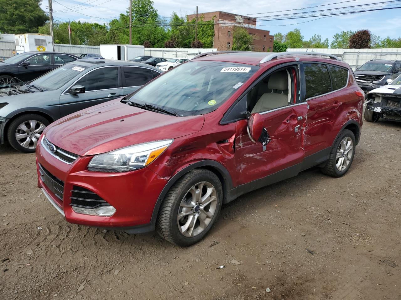 1FMCU9J90EUD71089 2014 Ford Escape Titanium