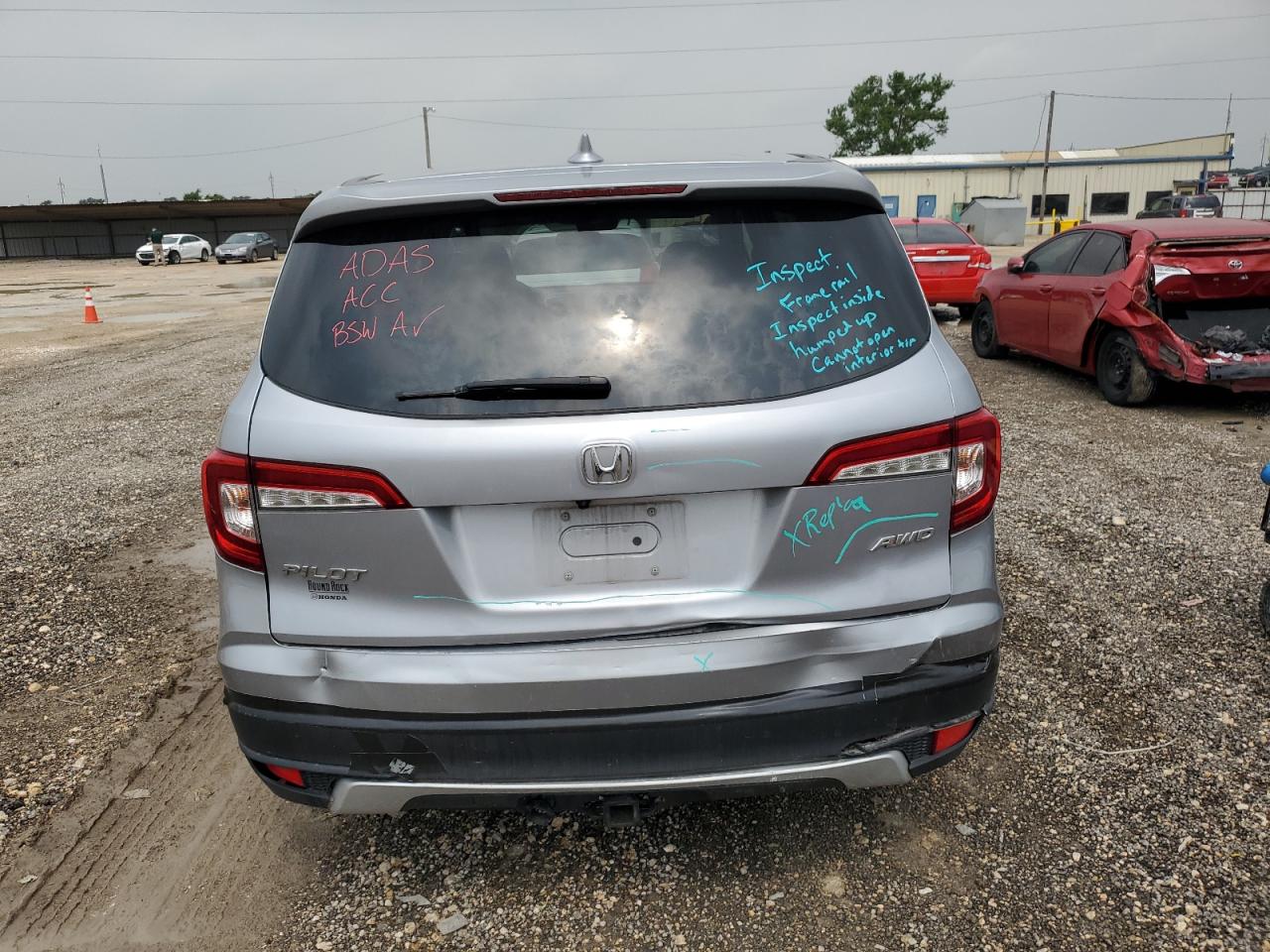 5FNYF6H36KB015125 2019 Honda Pilot Ex