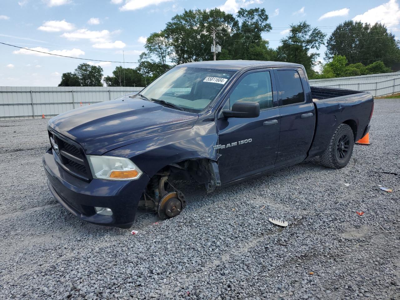 1C6RD7FT2CS275360 2012 Dodge Ram 1500 St