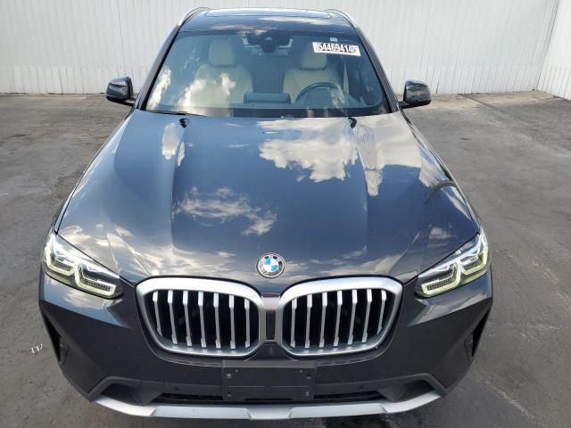 2022 BMW X3 xDrive30I VIN: 5UX53DP08N9N17574 Lot: 54469414