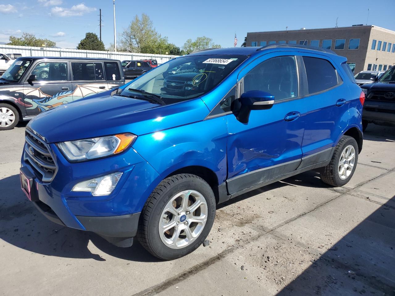 2018 Ford Ecosport Se vin: MAJ6P1UL9JC199930