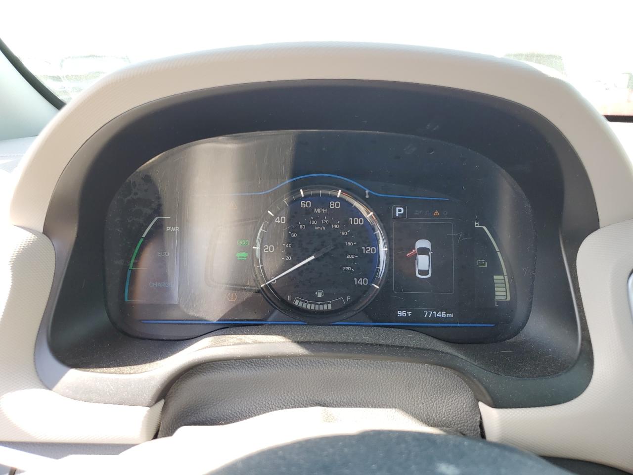 KMHC65LC6JU101614 2018 Hyundai Ioniq Blue