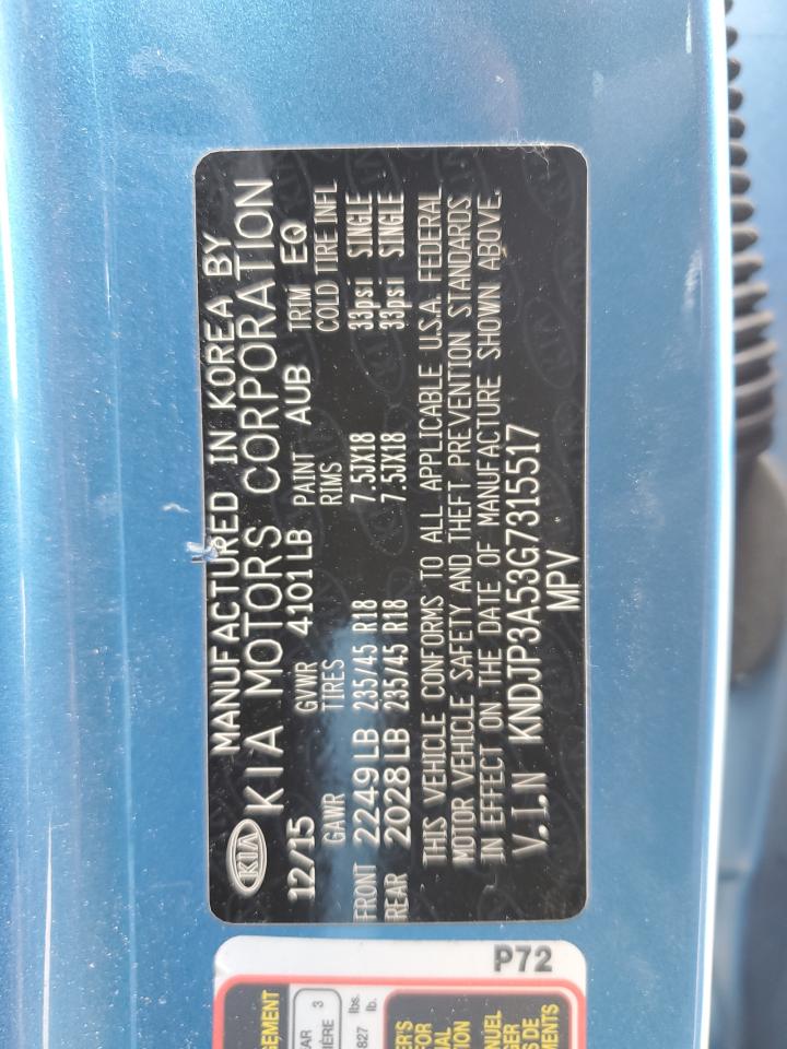 KNDJP3A53G7315517 2016 Kia Soul +