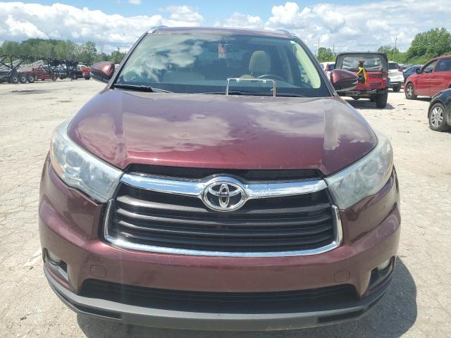 VIN 5TDKKRFH9FS084734 2015 Toyota Highlander, Xle no.5