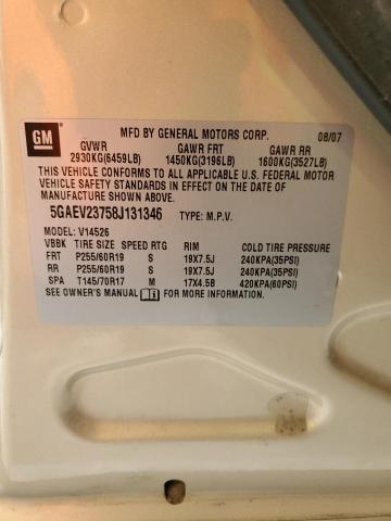 2008 Buick Enclave Cxl VIN: 5GAEV23758J131346 Lot: 52776804