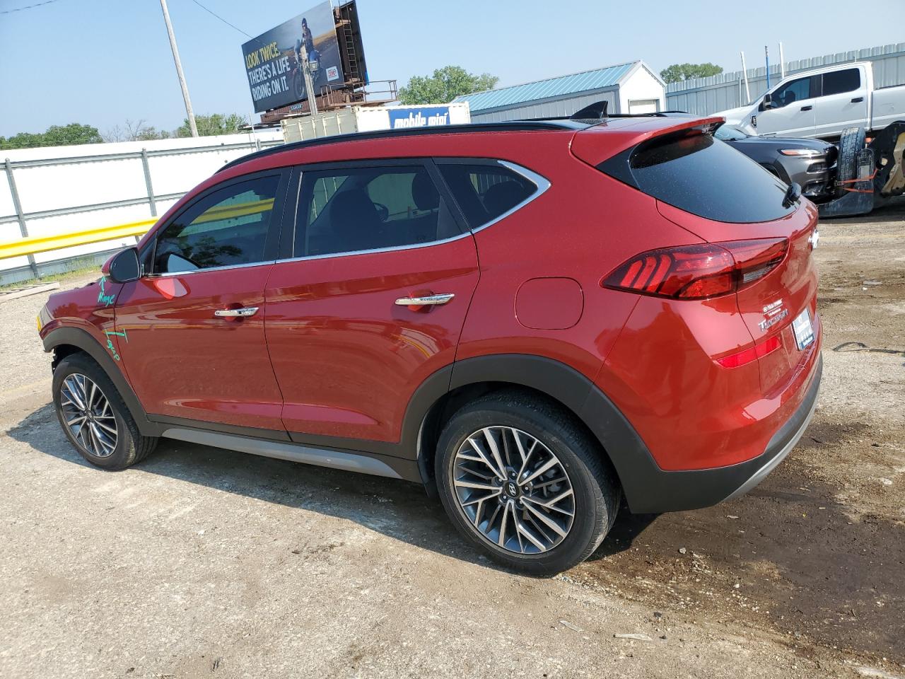 2021 Hyundai Tucson Limited vin: KM8J33AL0MU384538