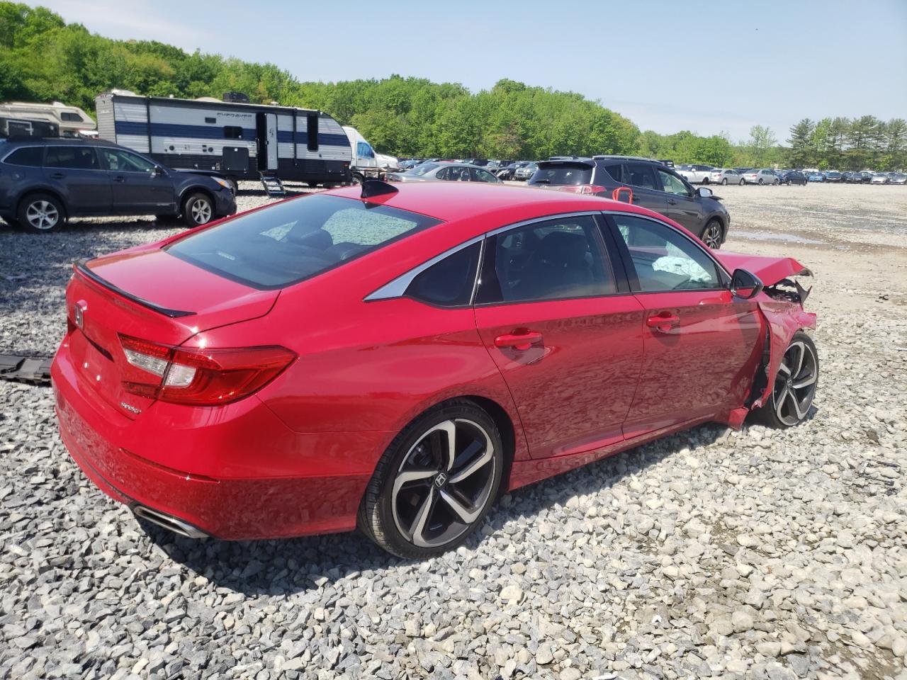 Lot #2818424514 2021 HONDA ACCORD SPO