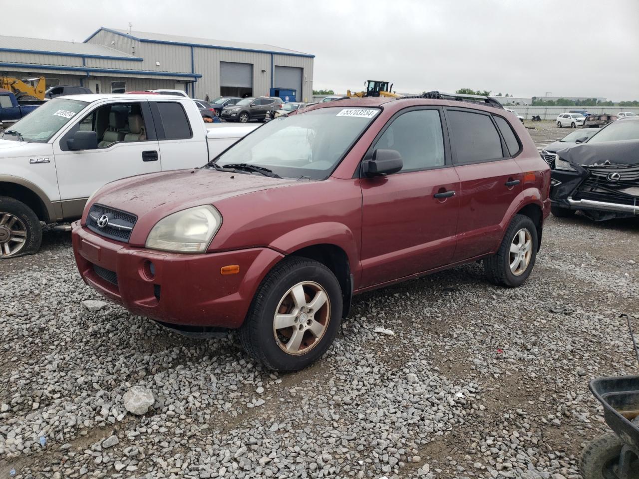 KM8JM12B97U559512 2007 Hyundai Tucson Gls