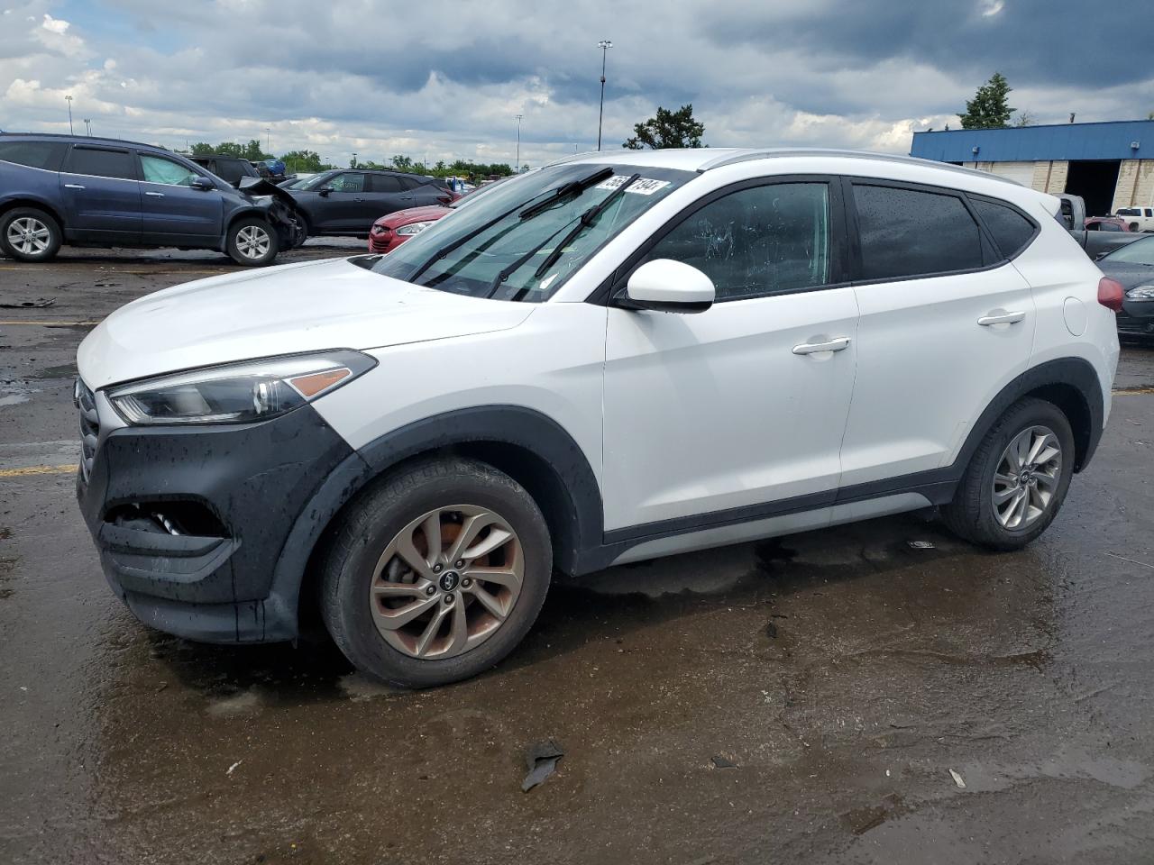 2018 Hyundai Tucson Sel vin: KM8J33A4XJU670496