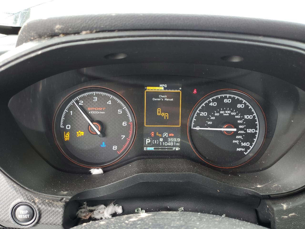 JF2SKAPC3KH476256 2019 Subaru Forester Sport