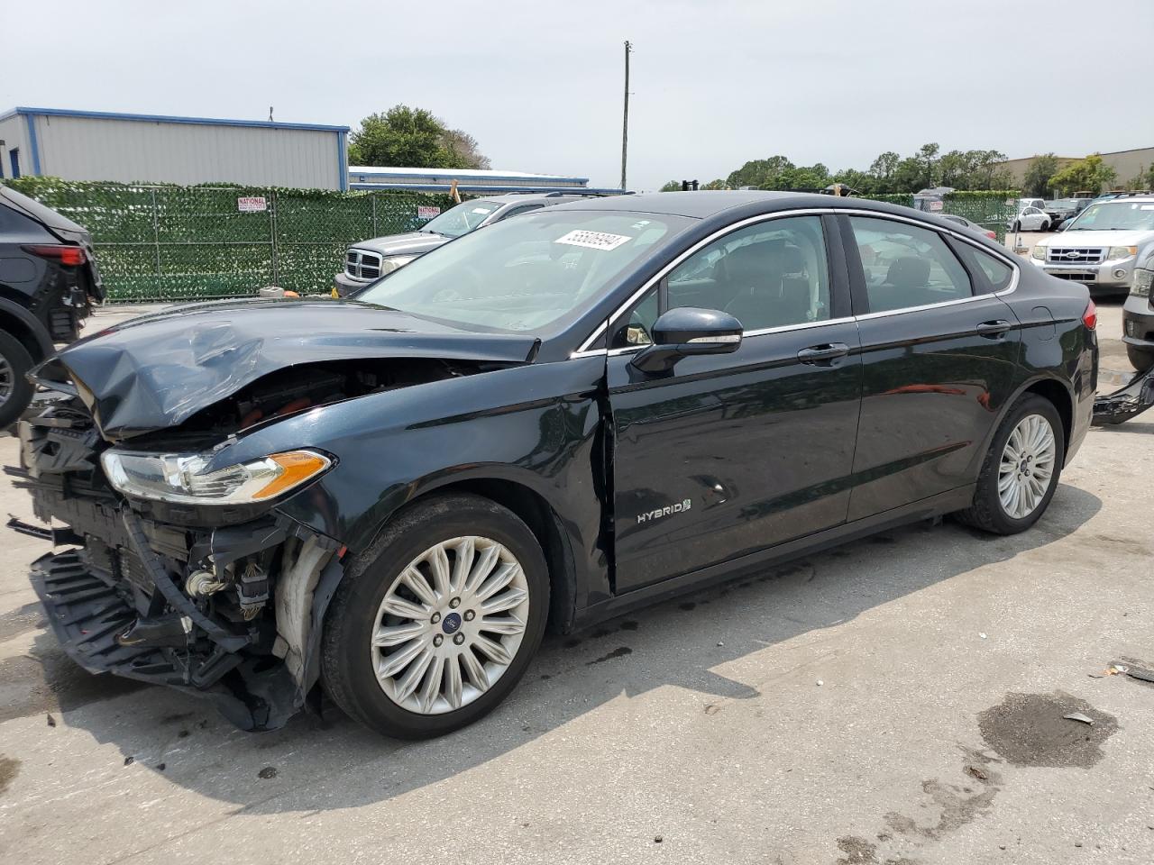 2014 Ford Fusion Se Hybrid vin: 3FA6P0LU9ER208198