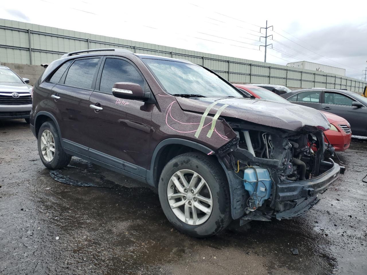 2015 Kia Sorento Lx vin: 5XYKT3A6XFG662157