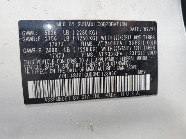 4S4BTGUD3N3128966 Subaru Outback Wi  14