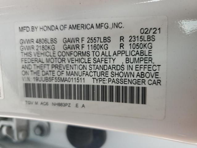 19UUB5F55MA011511 Acura TLX TECH A 12