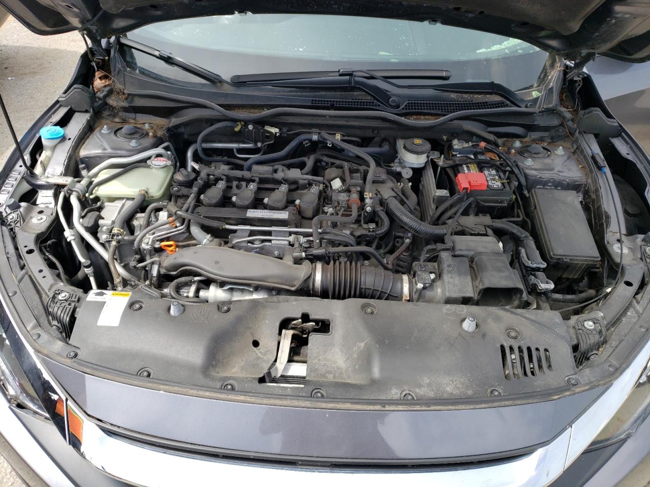 JHMFC1F70JX012524 2018 Honda Civic Exl