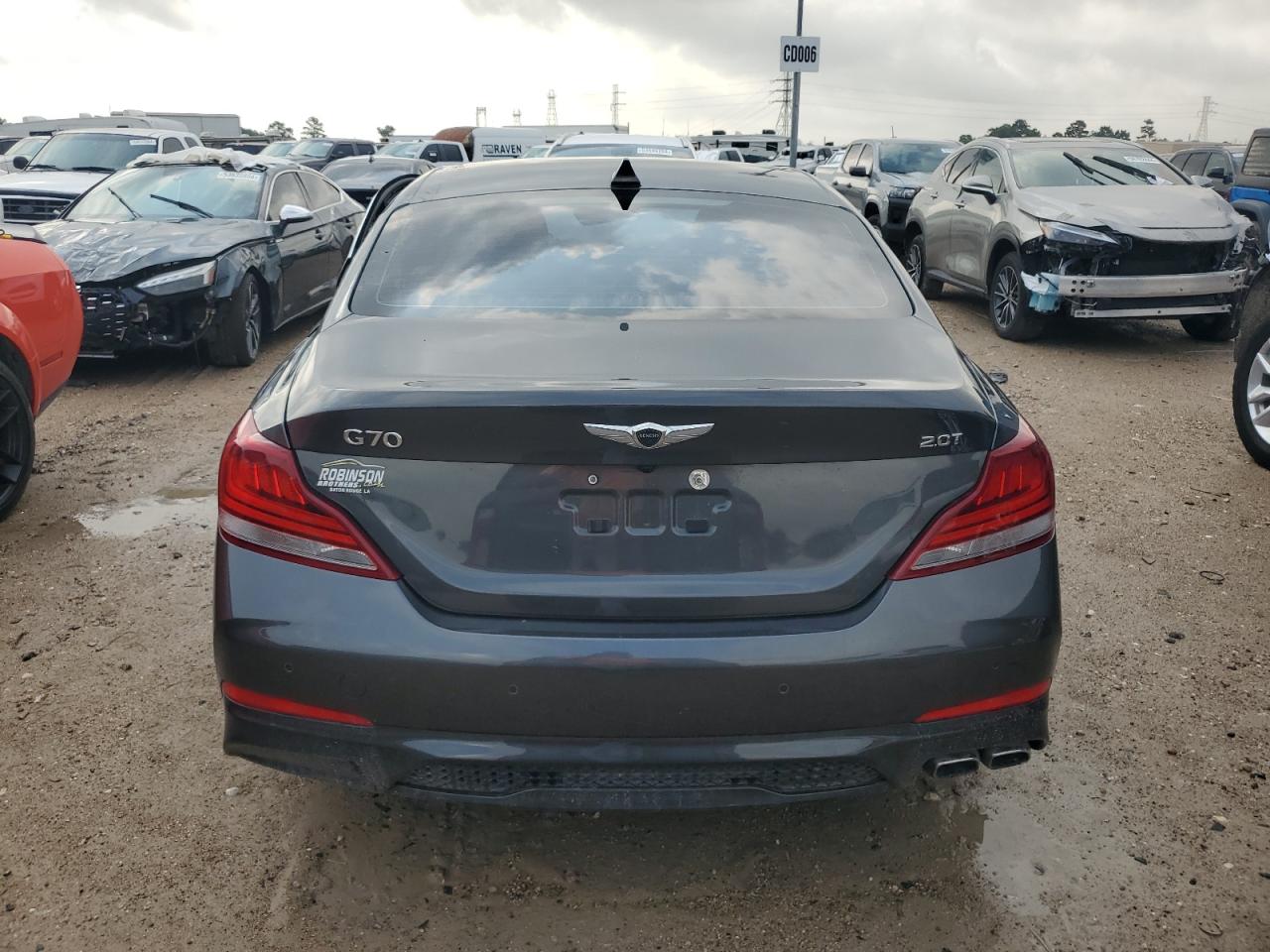 KMTG34LA2KU014609 2019 Genesis G70 Elite