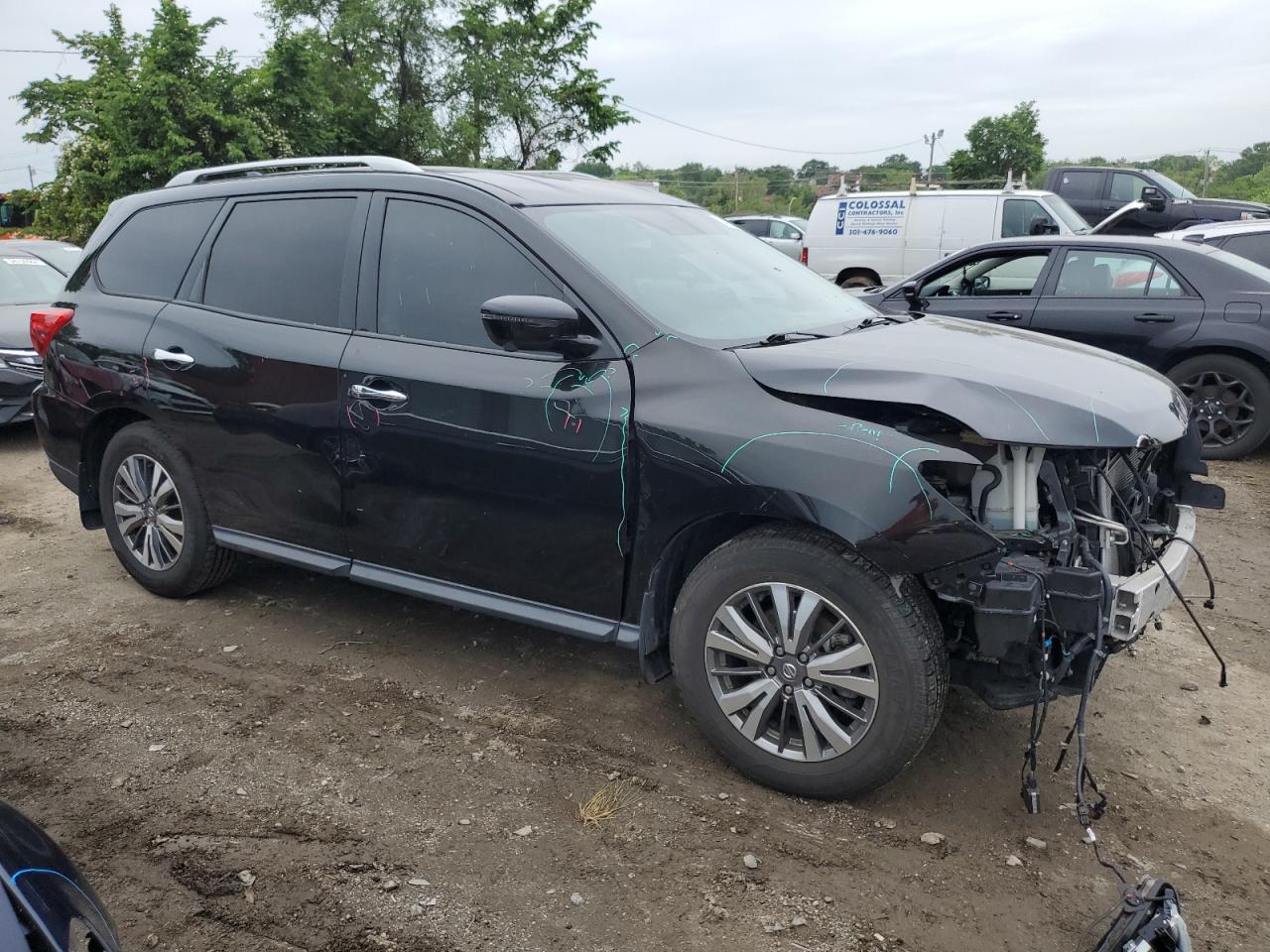 5N1DR2MN5KC615228 2019 Nissan Pathfinder S