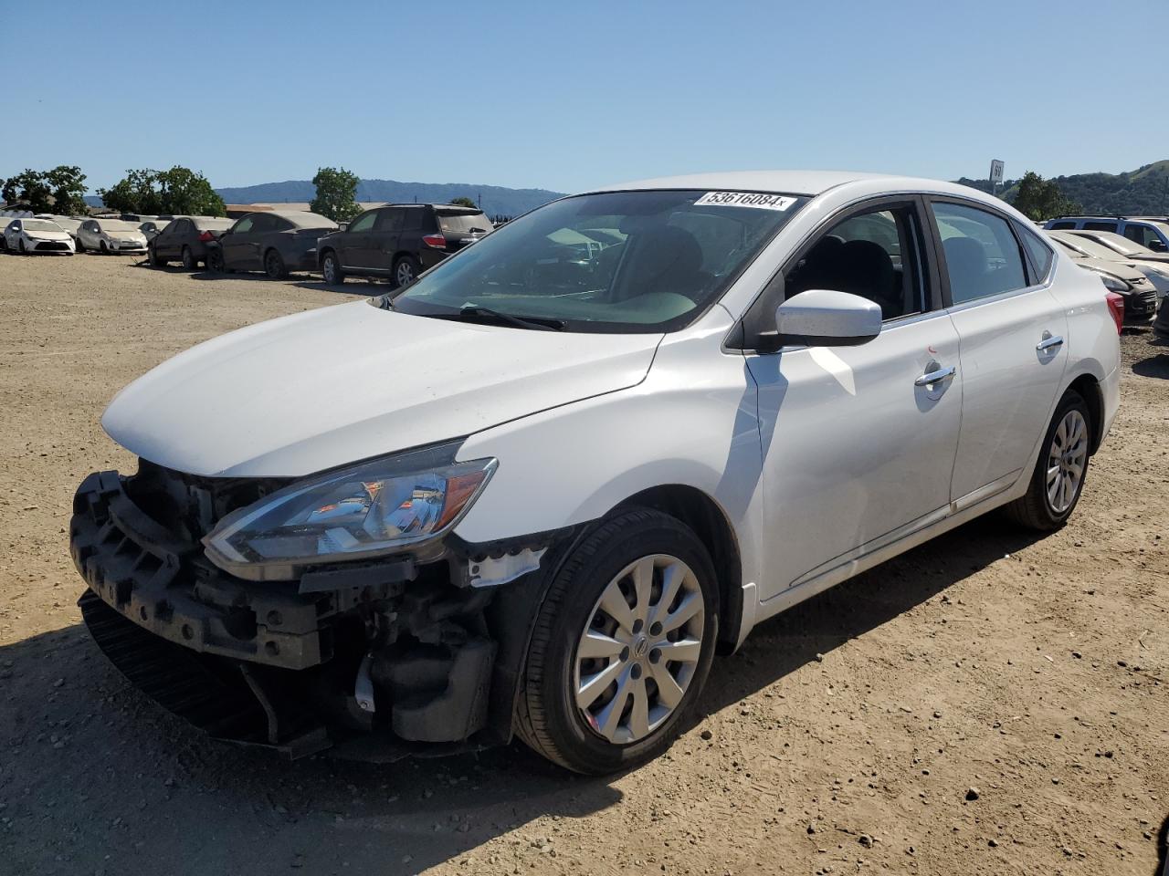 2017 Nissan Sentra S vin: 3N1AB7AP4HL641821