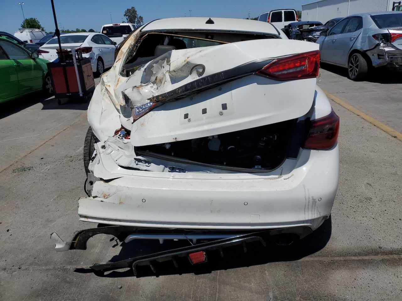 JN1FV7AP6JM460311 2018 Infiniti Q50 Red Sport 400