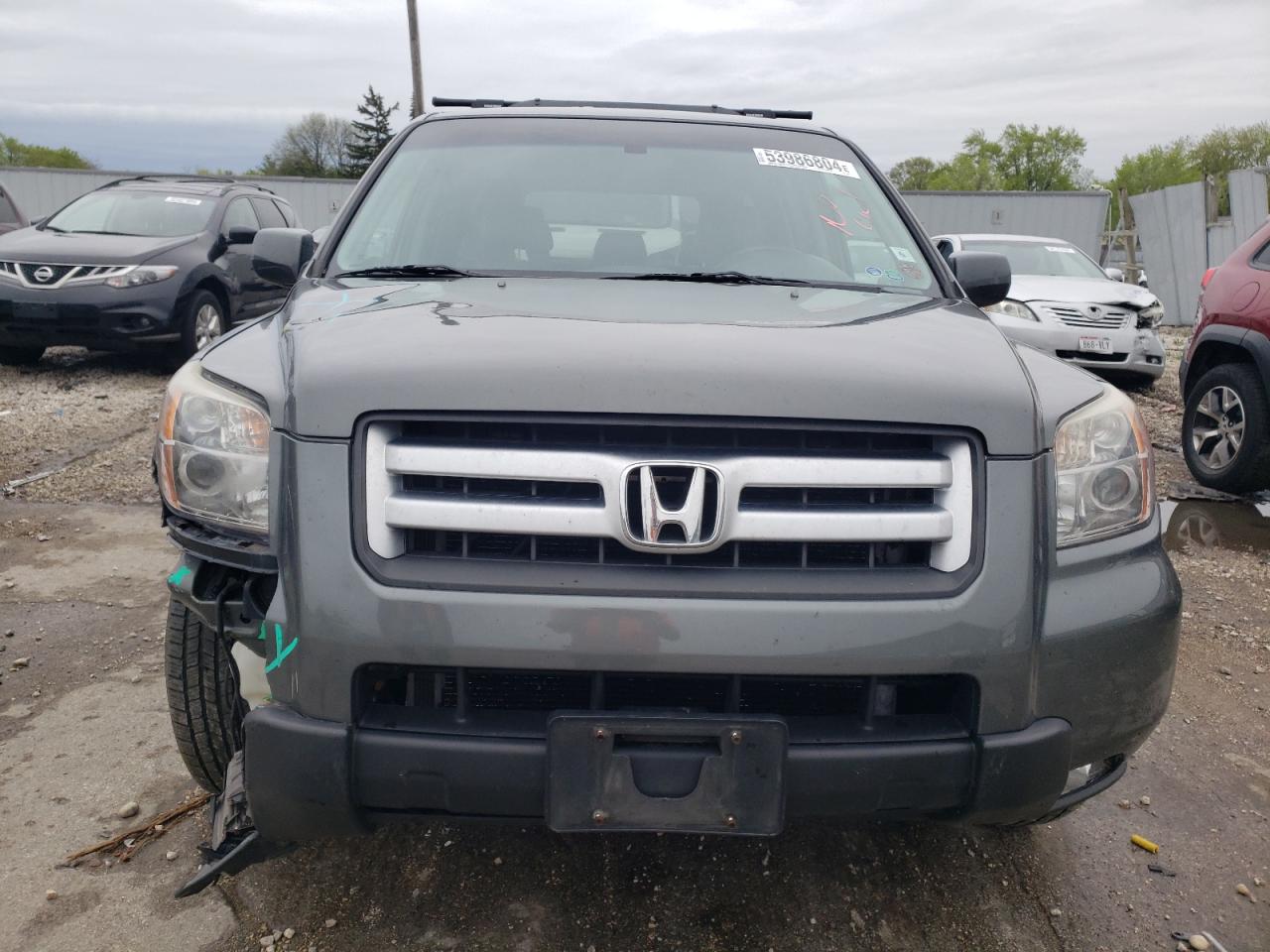 5FNYF18538B019839 2008 Honda Pilot Exl