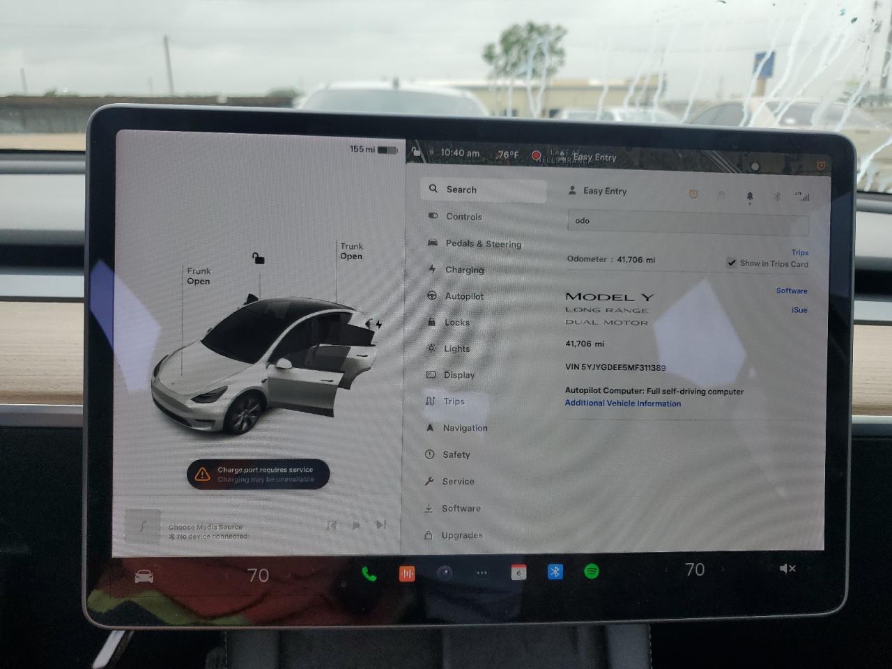 5YJYGDEE5MF311389 2021 Tesla Model Y