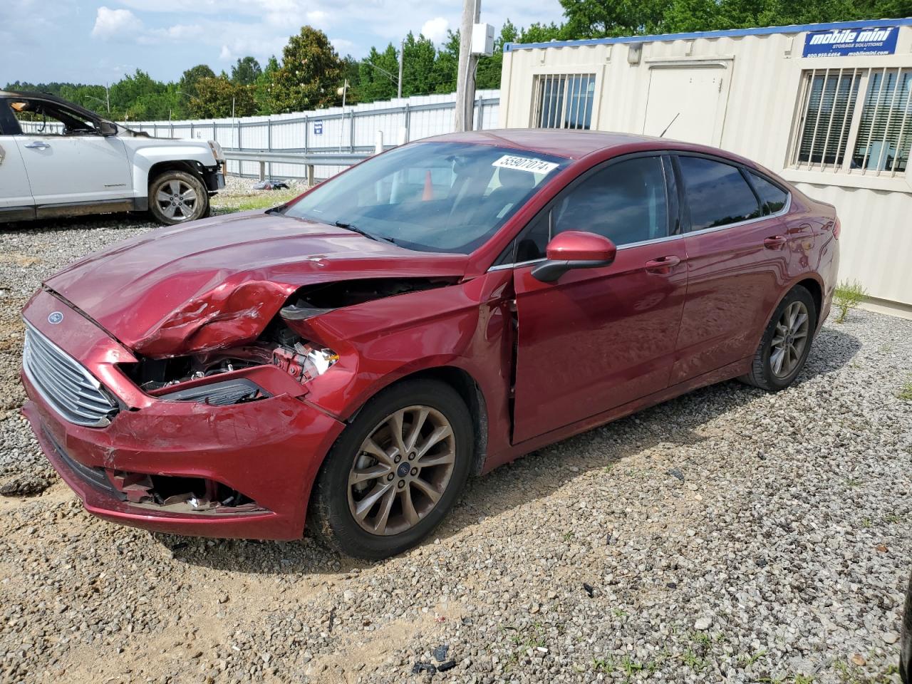 2017 Ford Fusion Se vin: 3FA6P0HD2HR269907