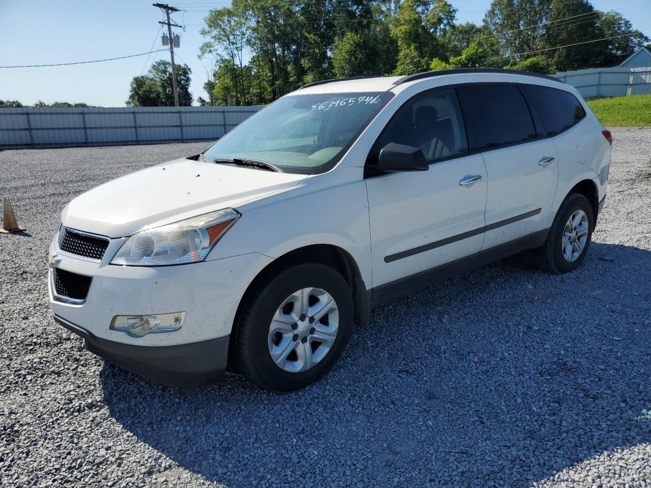 1GNKRFED5CJ248845 2012 Chevrolet Traverse Ls