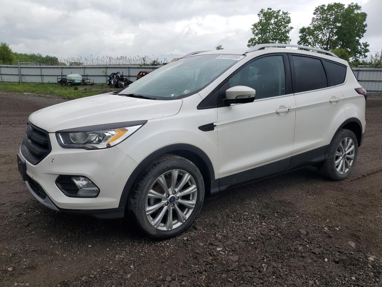 2017 Ford Escape Titanium vin: 1FMCU0JDXHUF03845