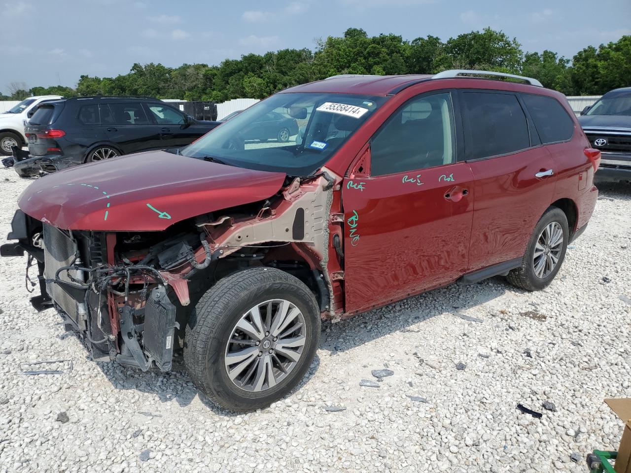 5N1DR2MM6JC668431 2018 Nissan Pathfinder S