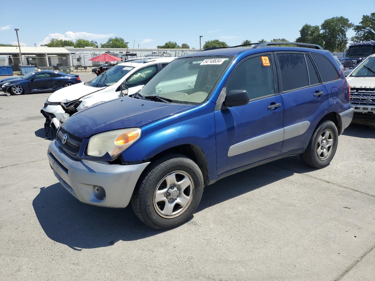 JTEGD20V640033323 2004 Toyota Rav4