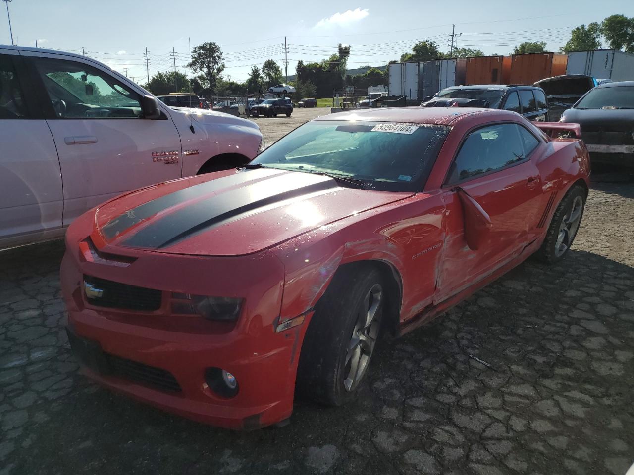 2G1FT1EWXD9153042 2013 Chevrolet Camaro 2Ss